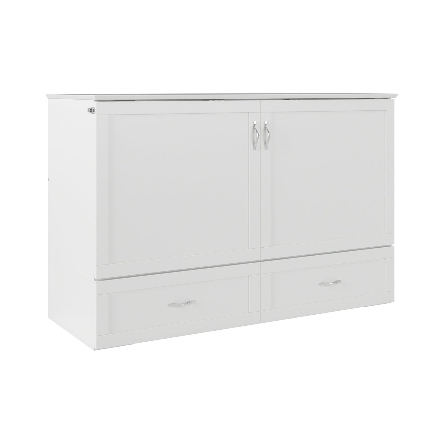 AFI Furnishings AFI Raleigh Murphy Bed Chest Queen White