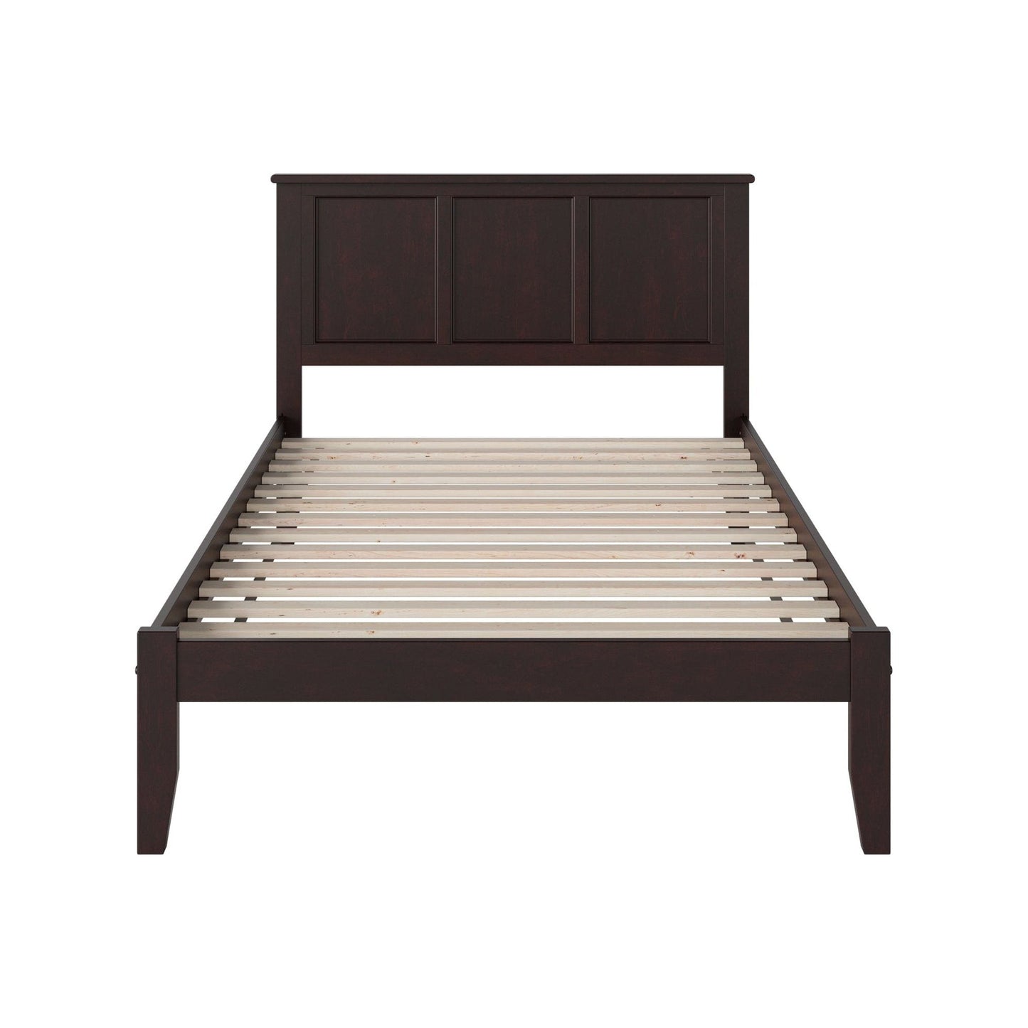 AFI Furnishings Madison Full Platform Bed with Open Foot Board