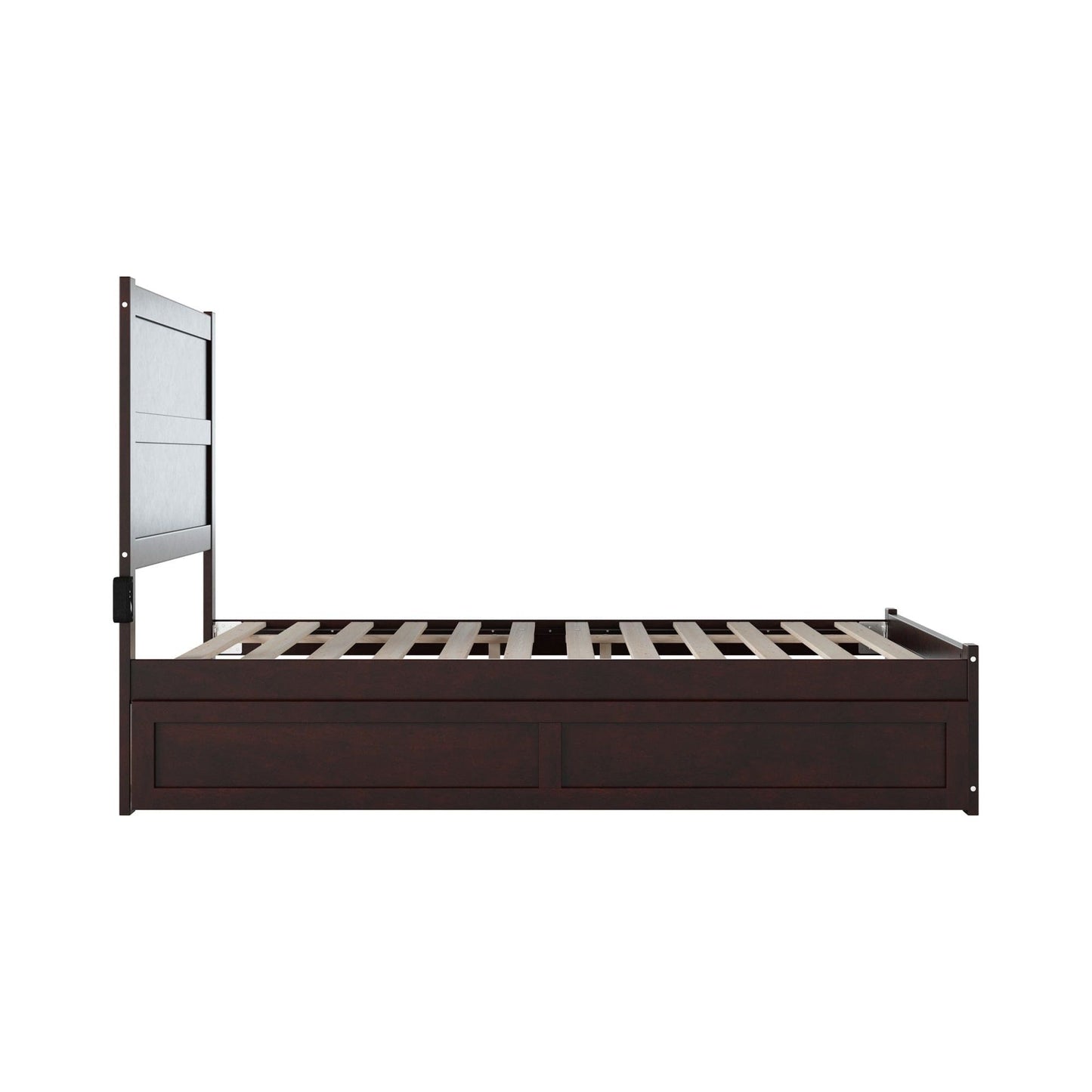 AFI Furnishings NoHo Full Bed with Footboard and Twin Trundle in Espresso AG9161231