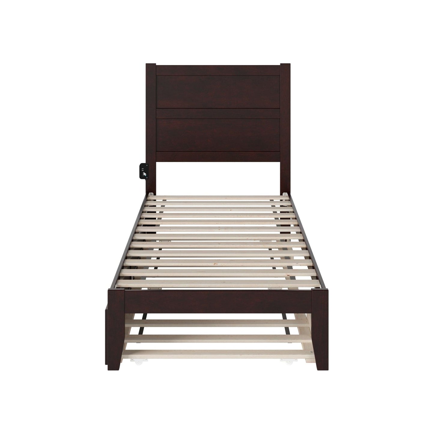 AFI Furnishings NoHo Twin Bed with Twin Trundle in Espresso AG9111221