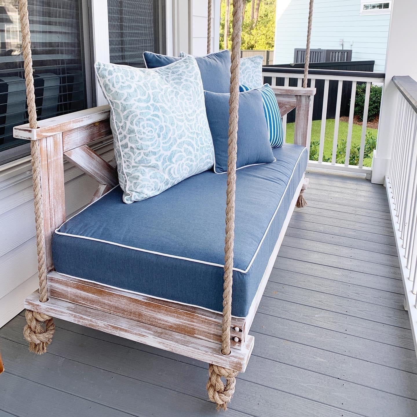 Lowcountry Swing Beds The Lowcountry Swing Beds The Sullivan's Island Swing Bed LCSSUL101