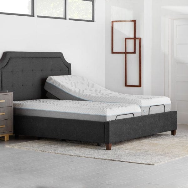 Malouf Malouf E455 Smart Adjustable Base Bed King STMAE455KKAB