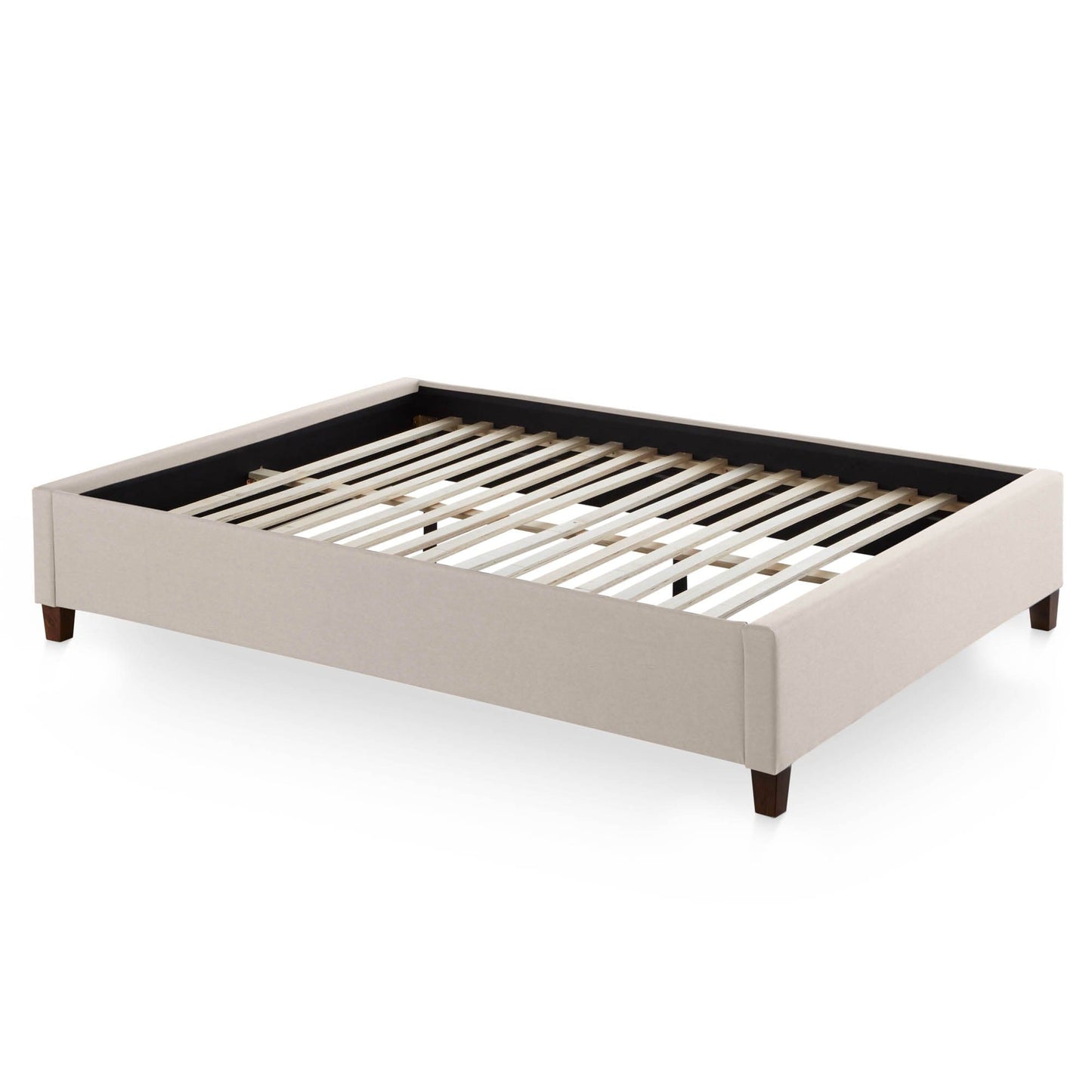 Malouf Malouf Eastman Platform California King Bed Base in Oat STCKOAEASTPL