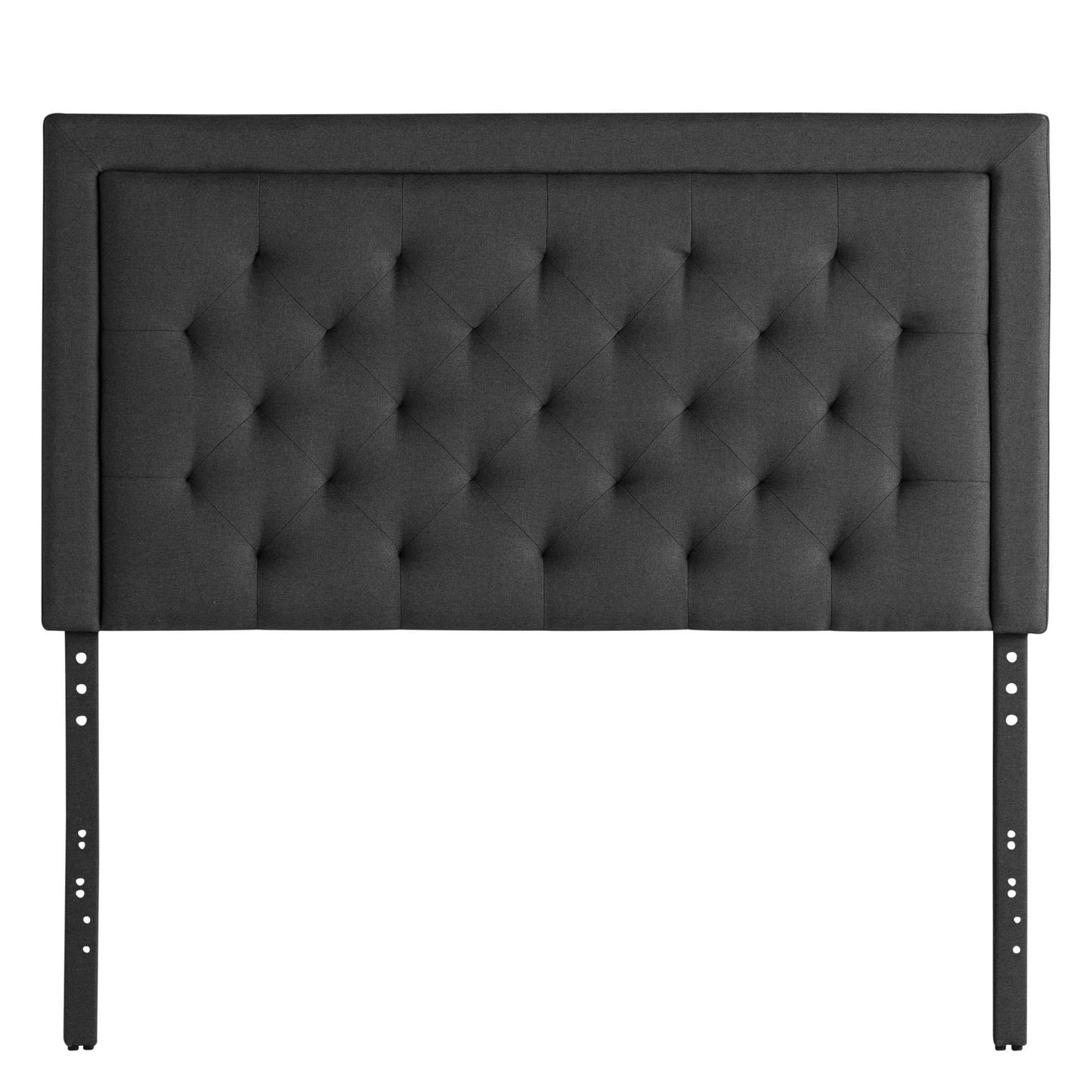 Malouf Malouf Hennessy Headboard King in Charcoal STKKCHHENNHB