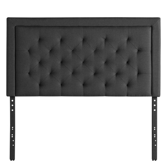 Malouf Malouf Hennessy Headboard King in Charcoal STKKCHHENNHB