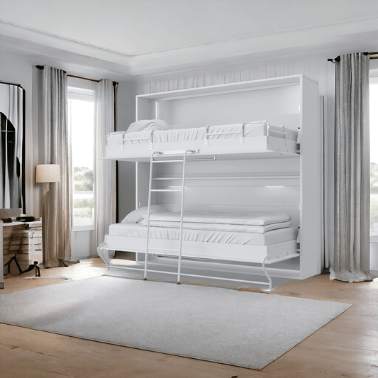 Maxima House Murphy Bunk Bed OTIS European TWIN size with mattresses