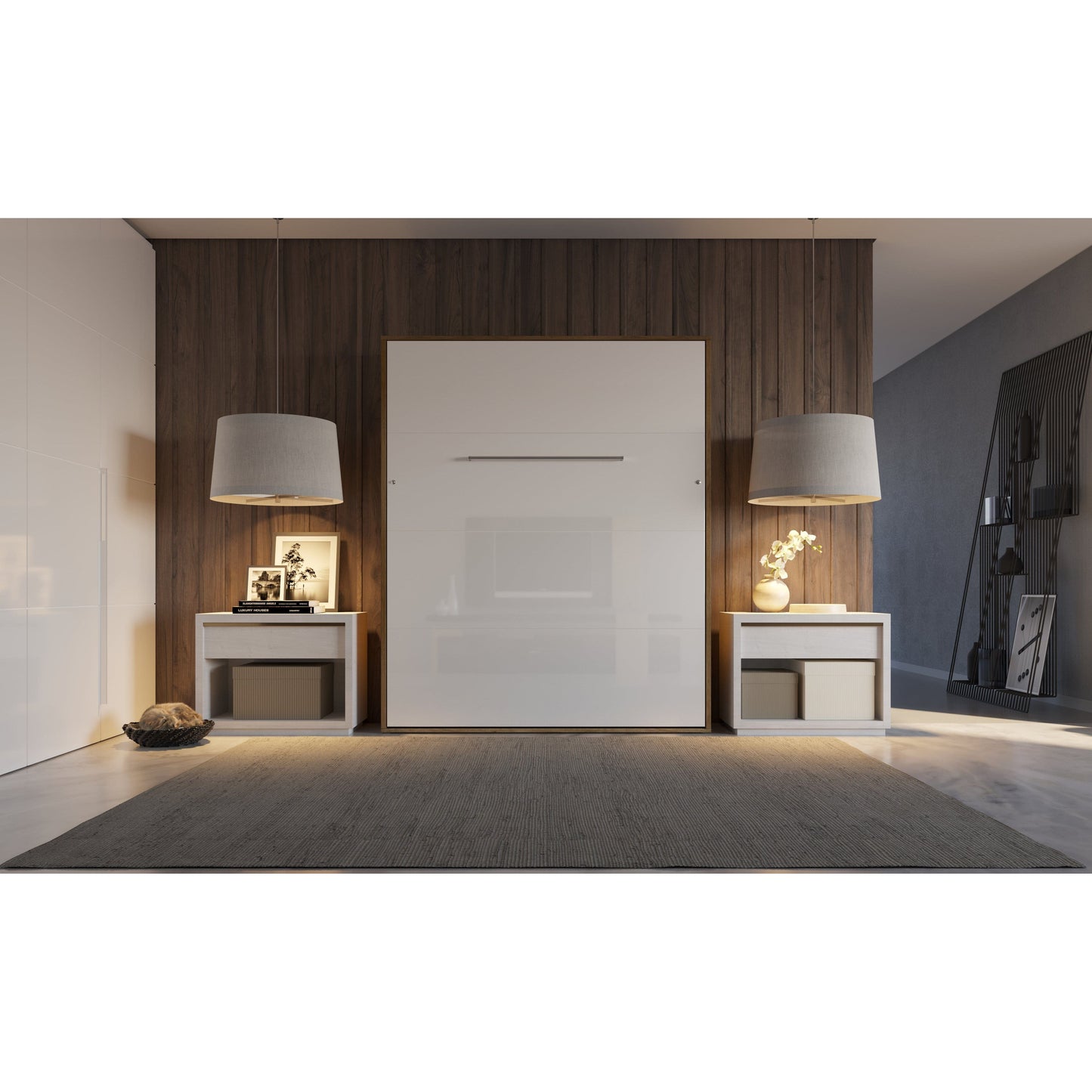 Maxima House Vertical Murphy Bed Invento Queen Size