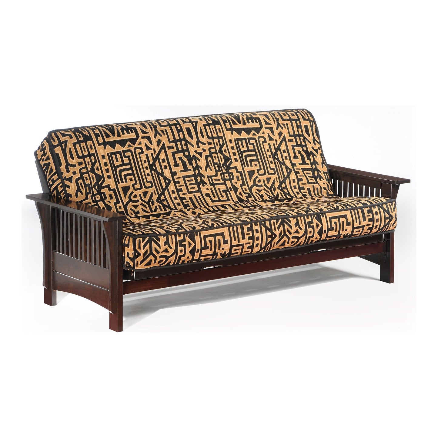 Night and Day Autumn Full Futon Frame in cherry finish