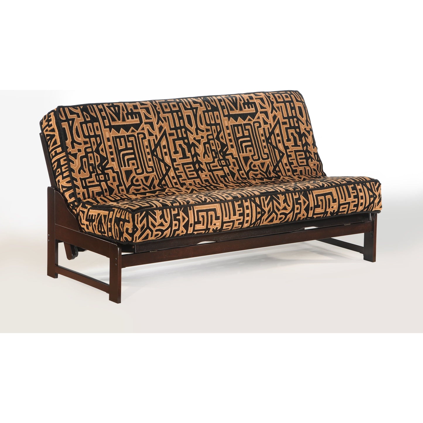 Night and Day Eureka Queen Futon Frame in black walnut finish