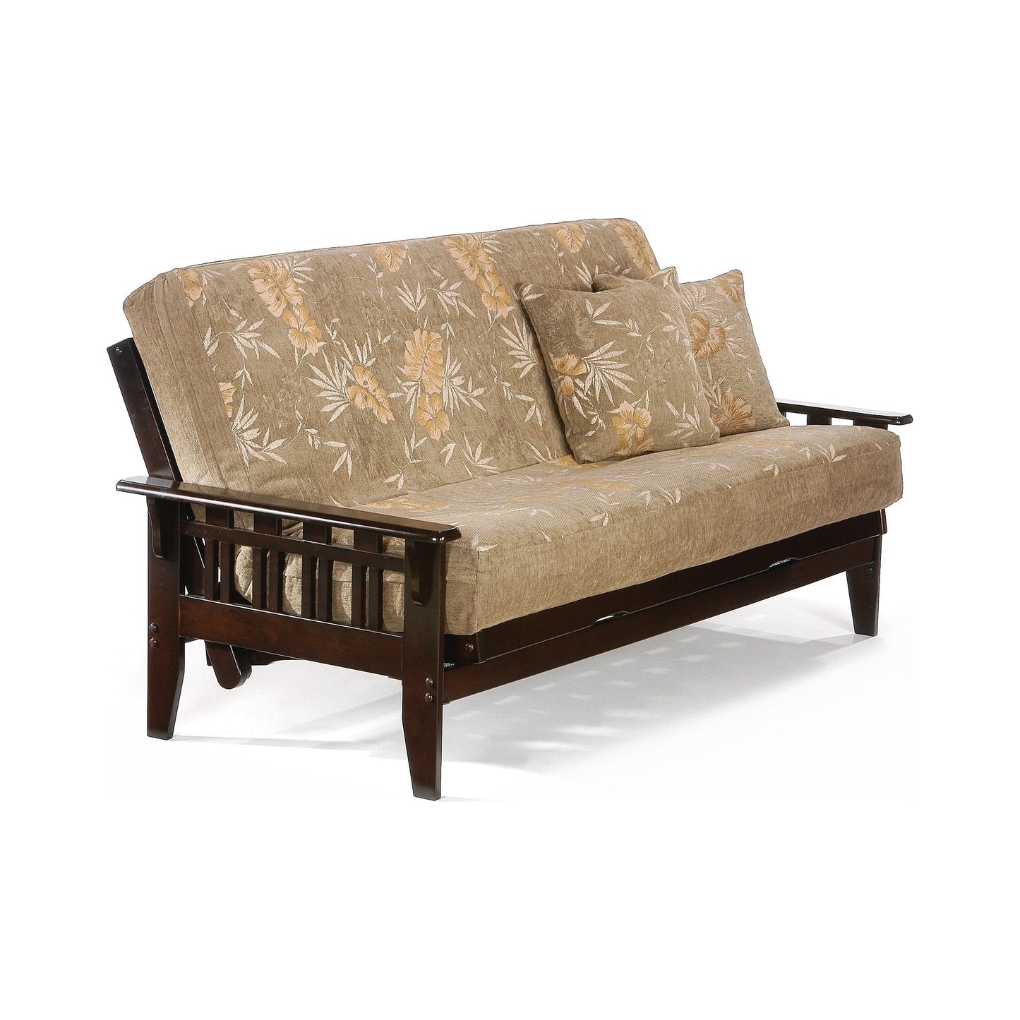 Night and Day Kingston Queen Futon Frame in black walnut finish BA-KIN-BMG-QEN-BWT