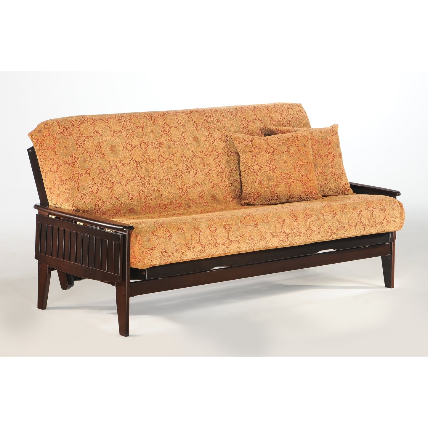 Night and Day Naples Full Futon Frame in black walnut finish BA-NAP-BMG-FUL-BWT