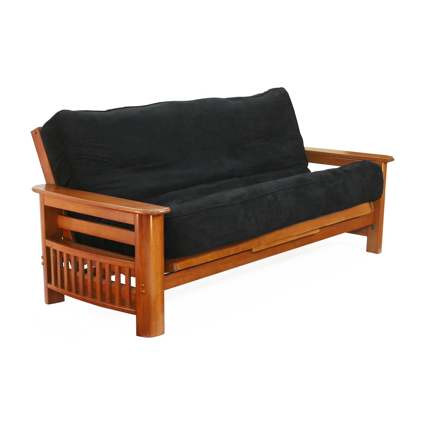 Night and Day Portofino Queen Futon Frame in black walnut finish Cherry