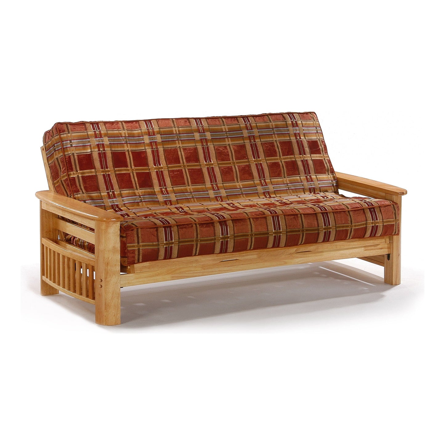 Night and Day Portofino Queen Futon Frame in black walnut finish Natural