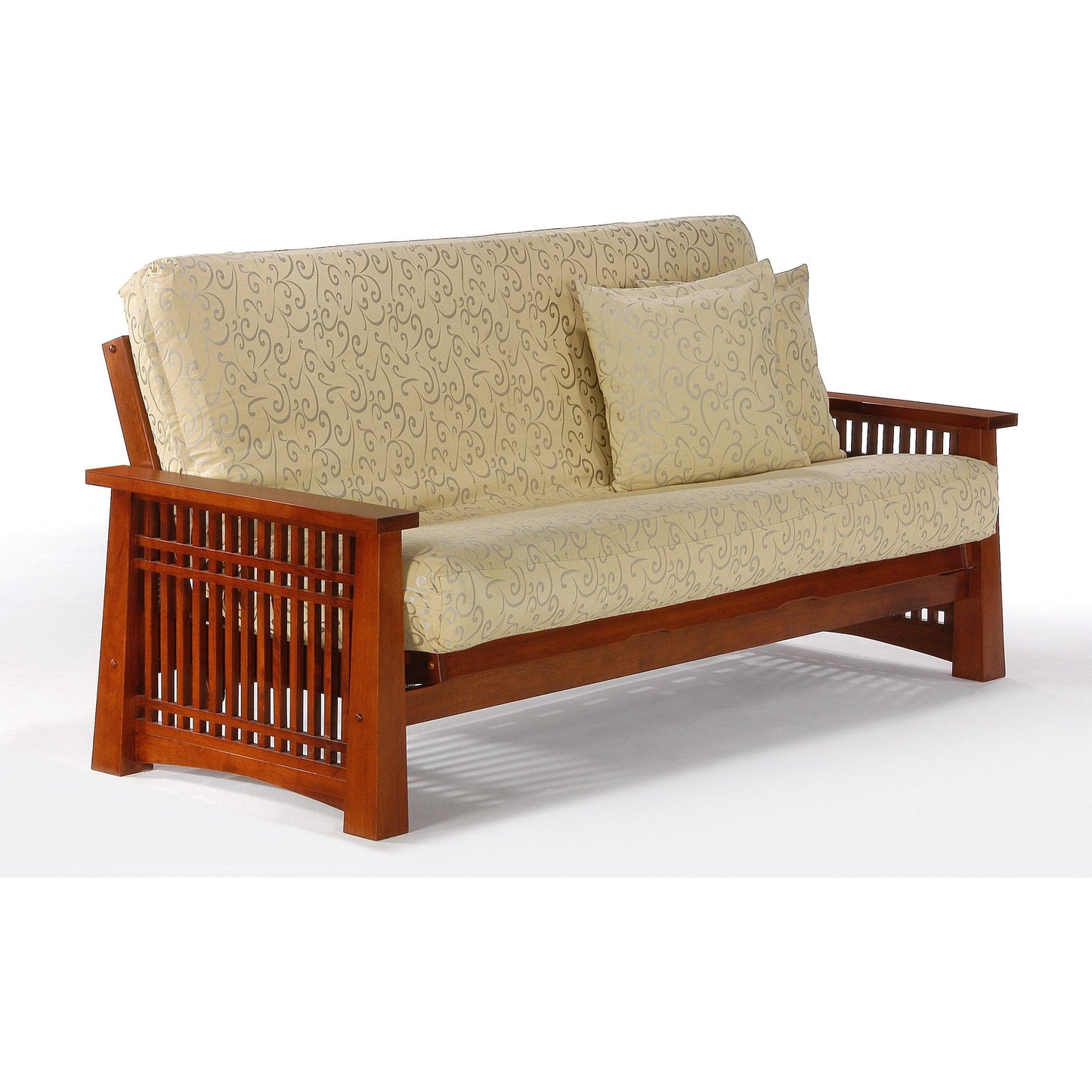 Night and Day Solstice Full Futon Frame in black walnut finish BA-SOL-BMG-FUL-BWT