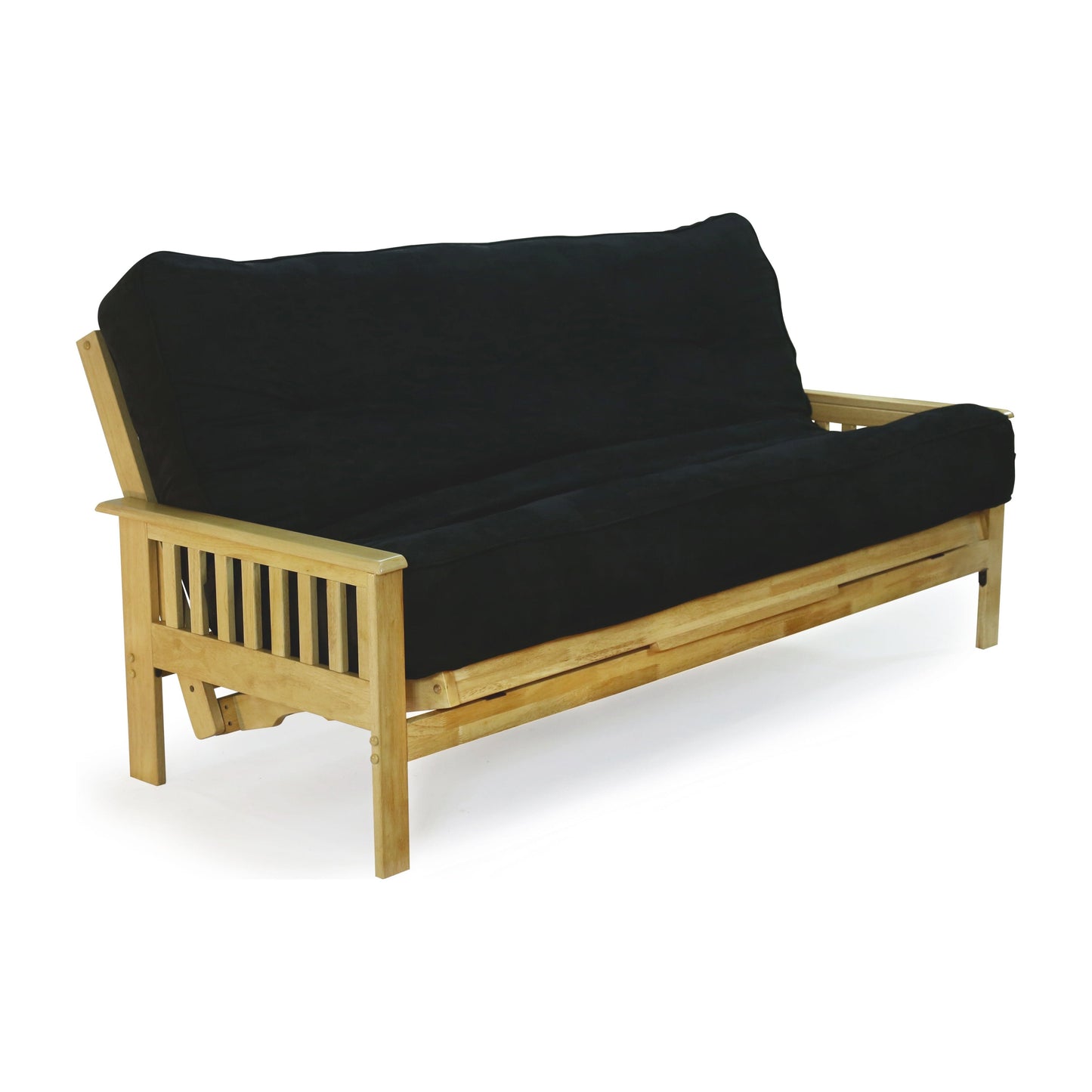 Night and Day Trinity Queen Futon Frame in black walnut finish