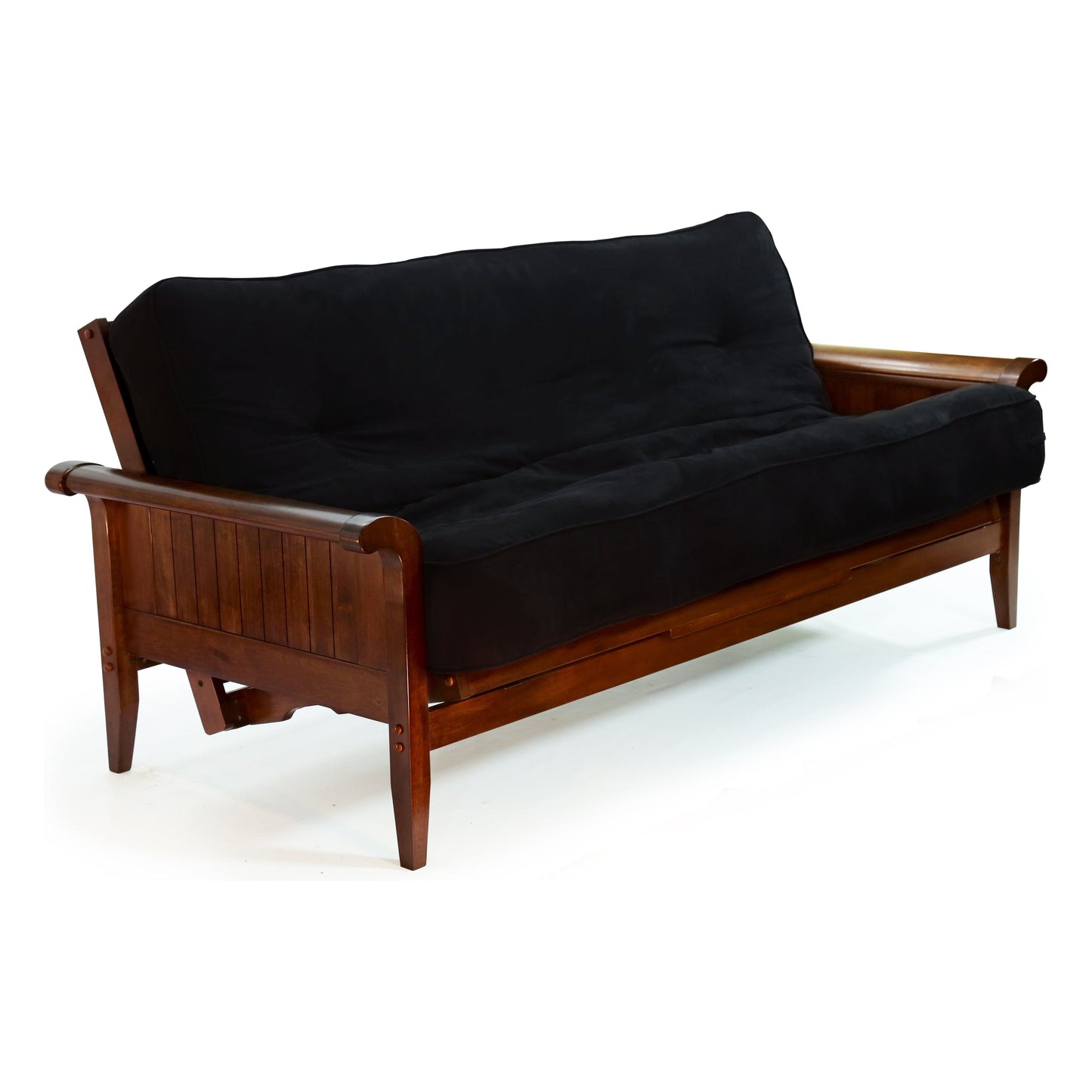 Night and Day Venice Full Futon Frame in black walnut finish BA-VNC-BMG-FUL-BWT