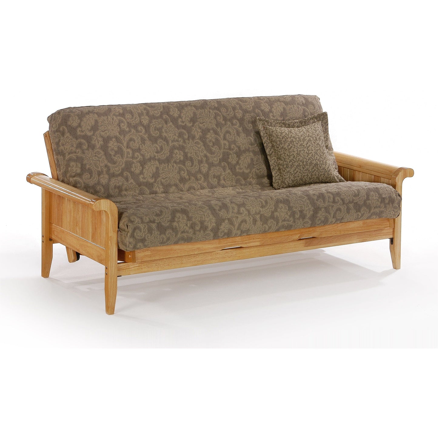 Night and Day Venice Full Futon Frame in black walnut finish BA-VNC-BMG-FUL-BWT