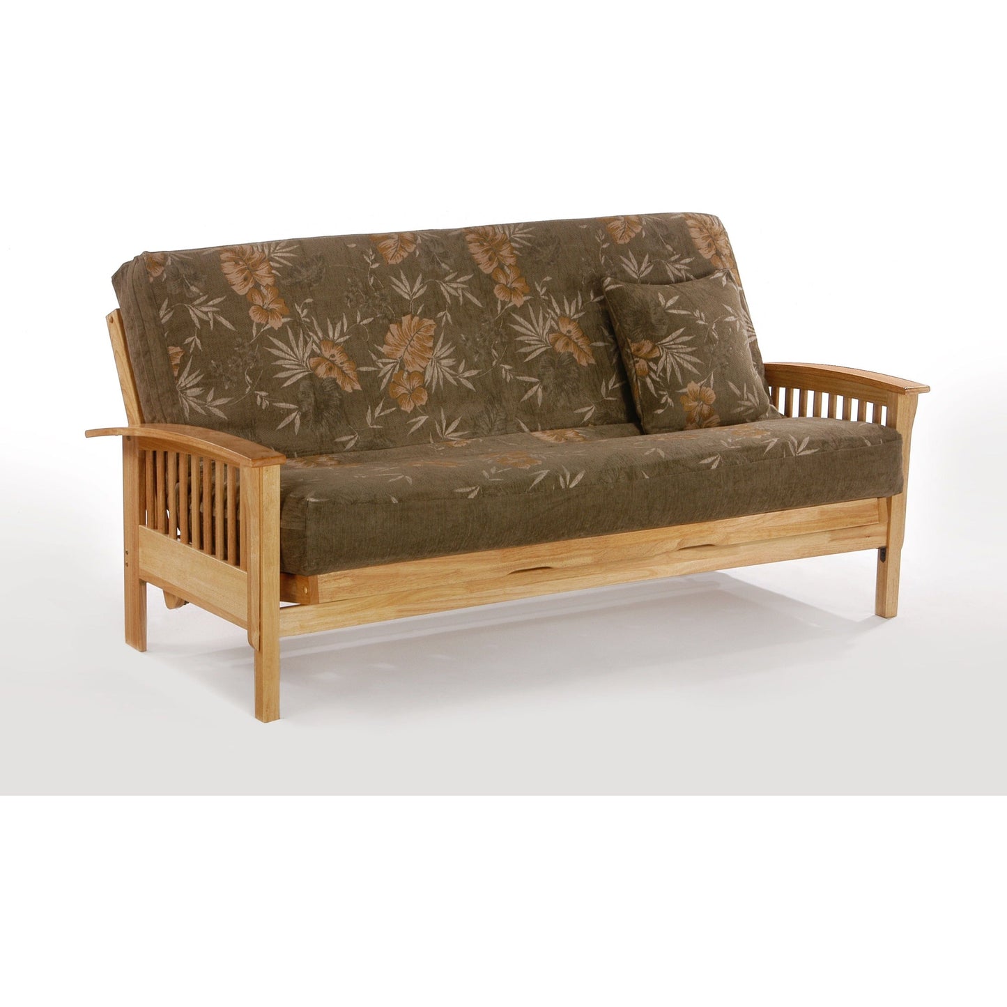 Night and Day Winchester Full Futon Frame in black walnut finish BA-WNC-BMG-FUL-BWT