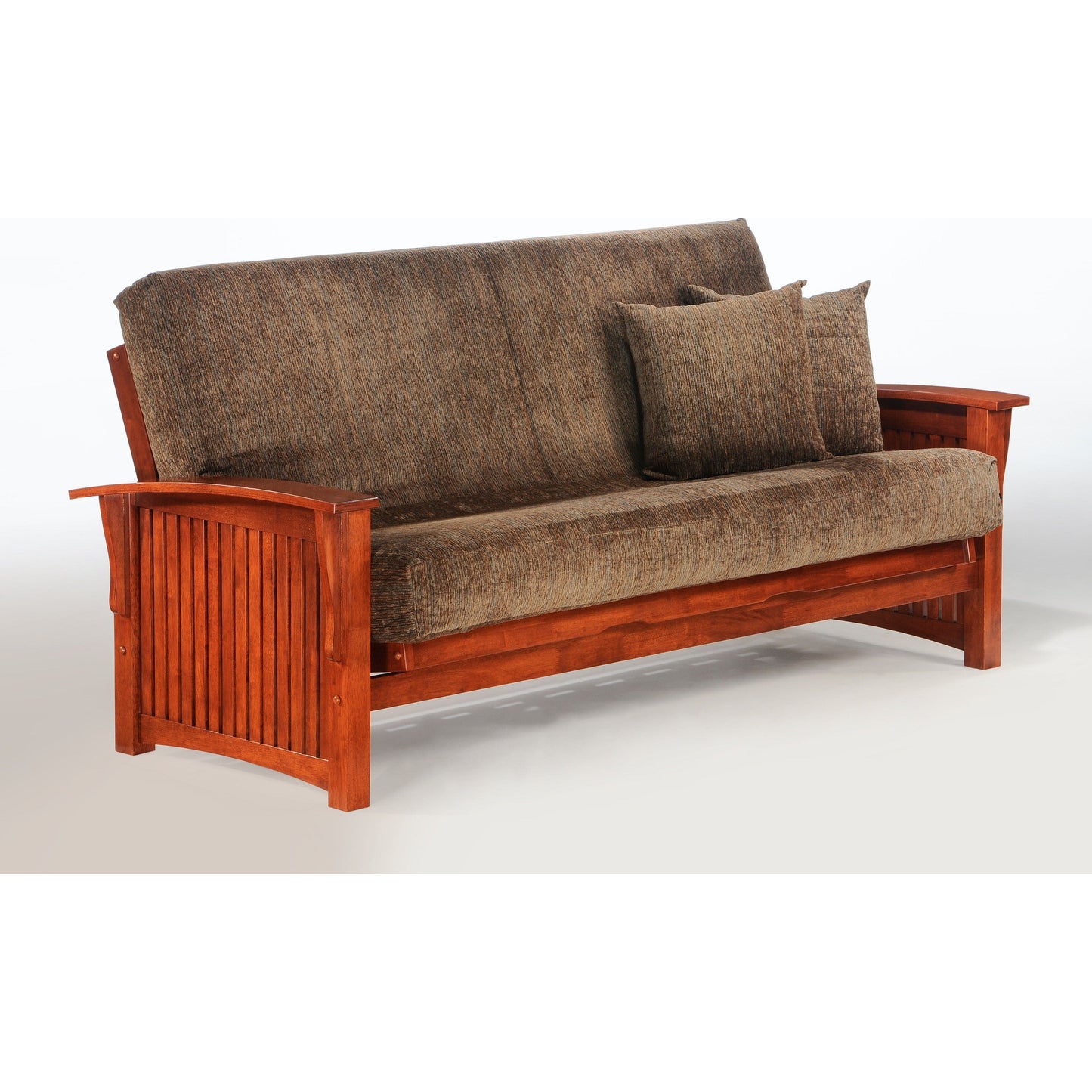 Night and Day Winter Full Futon Frame in black walnut finish BA-WNT-BMG-FUL-BWT