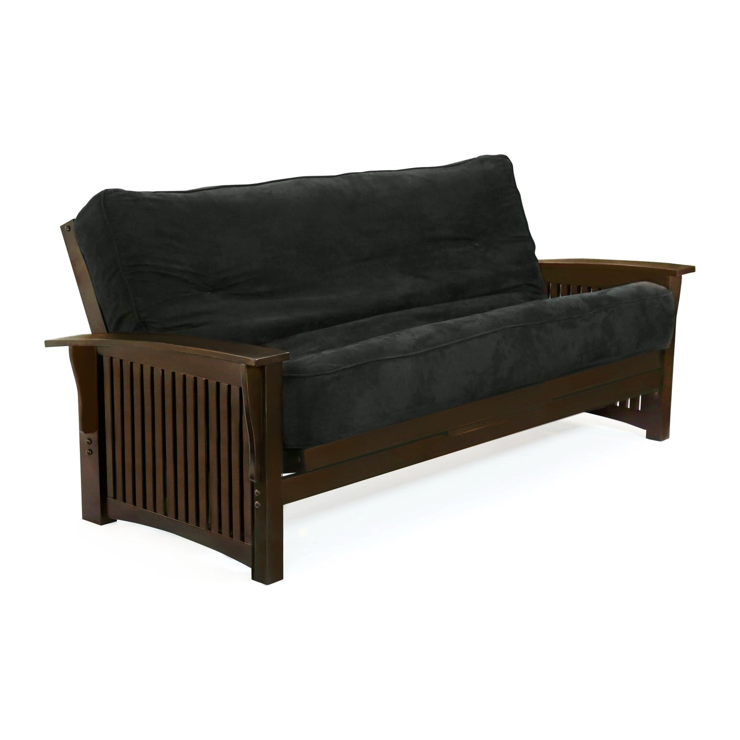 Night and Day Winter Queen Futon Frame in black walnut finish BA-WNT-BMG-QEN-BWT