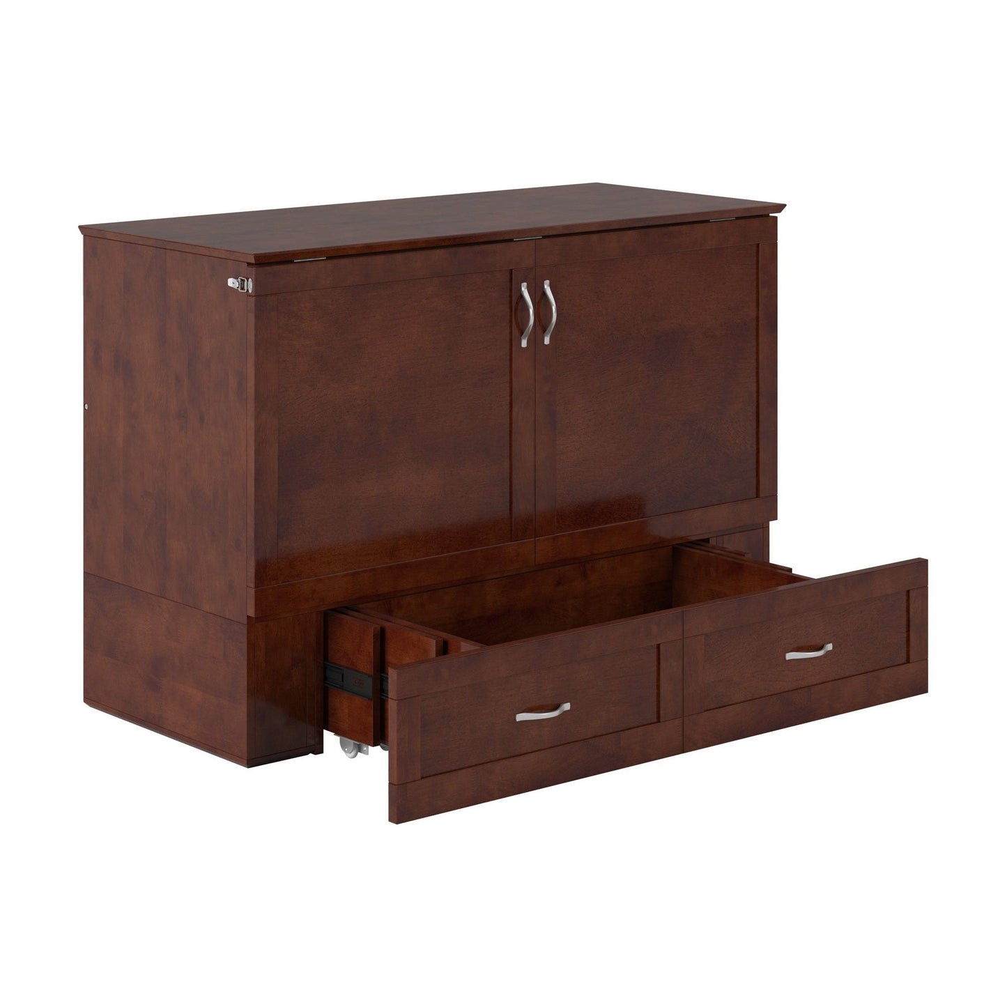 The Bedroom Emporium Hamilton Full Murphy Bed Chest