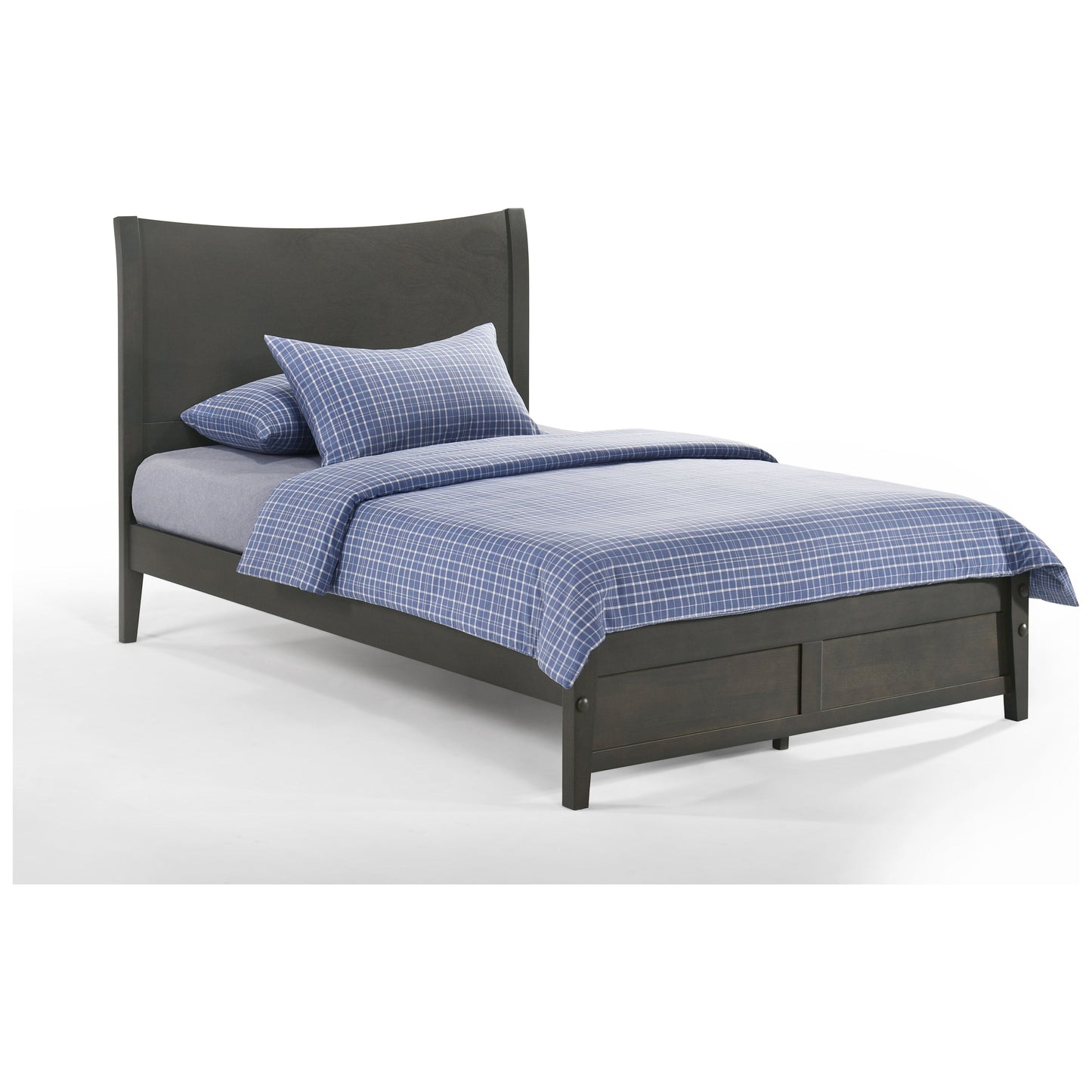 The Bedroom Emporium Queen K Series Blackpepper Bed in cherry finish