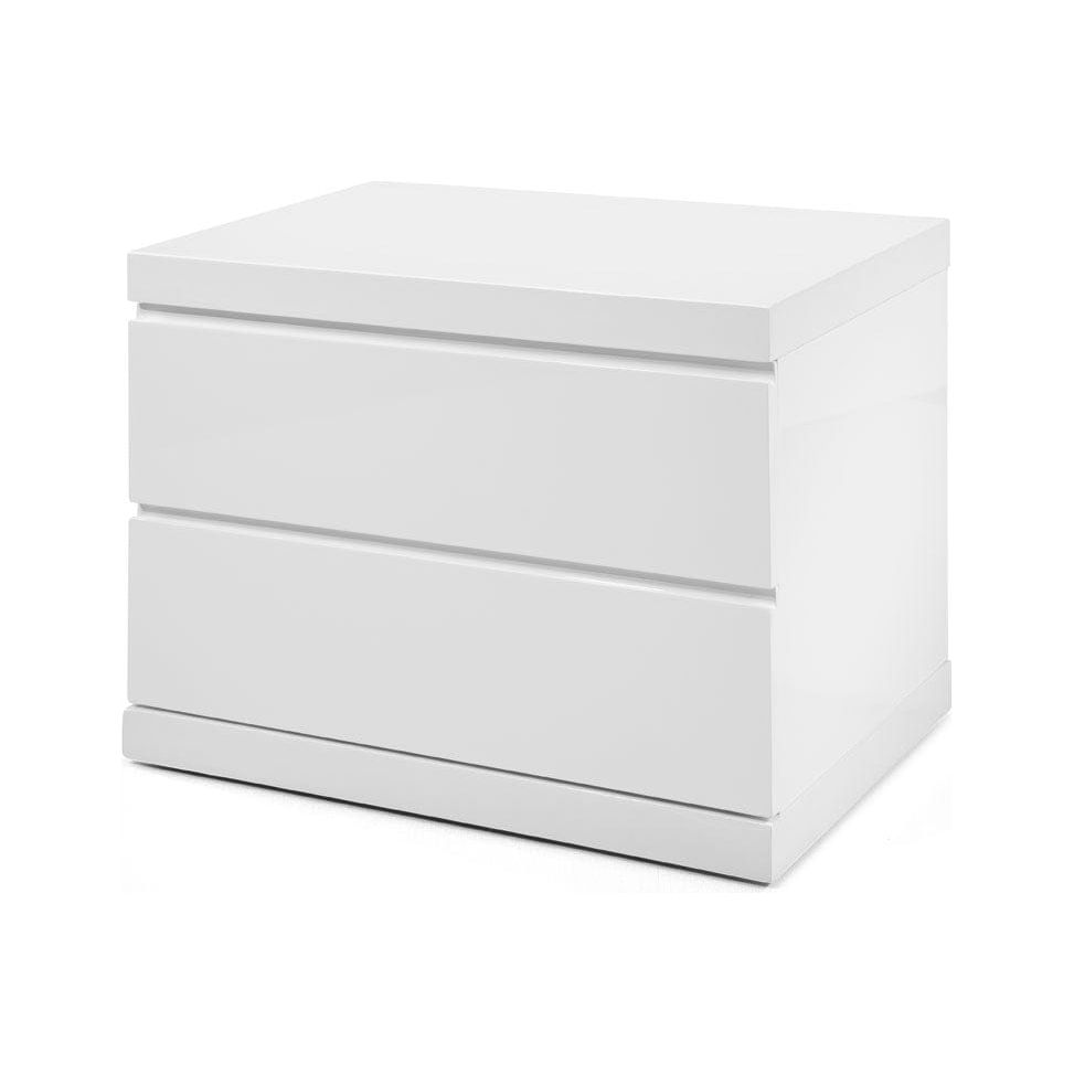 Whiteline Modern Living Whiteline Anna Night Stand Small White NS1207S-WHT