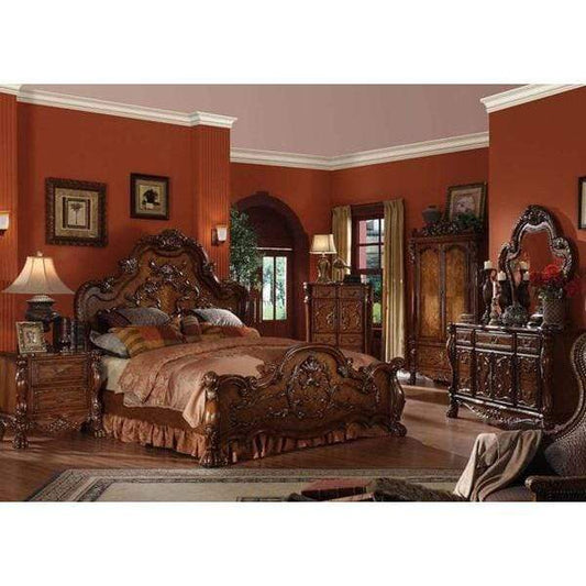 ACME Bed Dresden Traditional Queen Bed