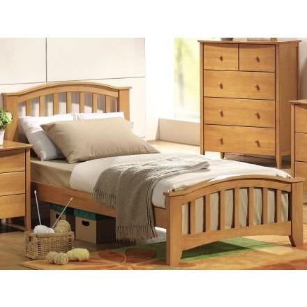 ACME Bed Full San Marino Maple Full Bed