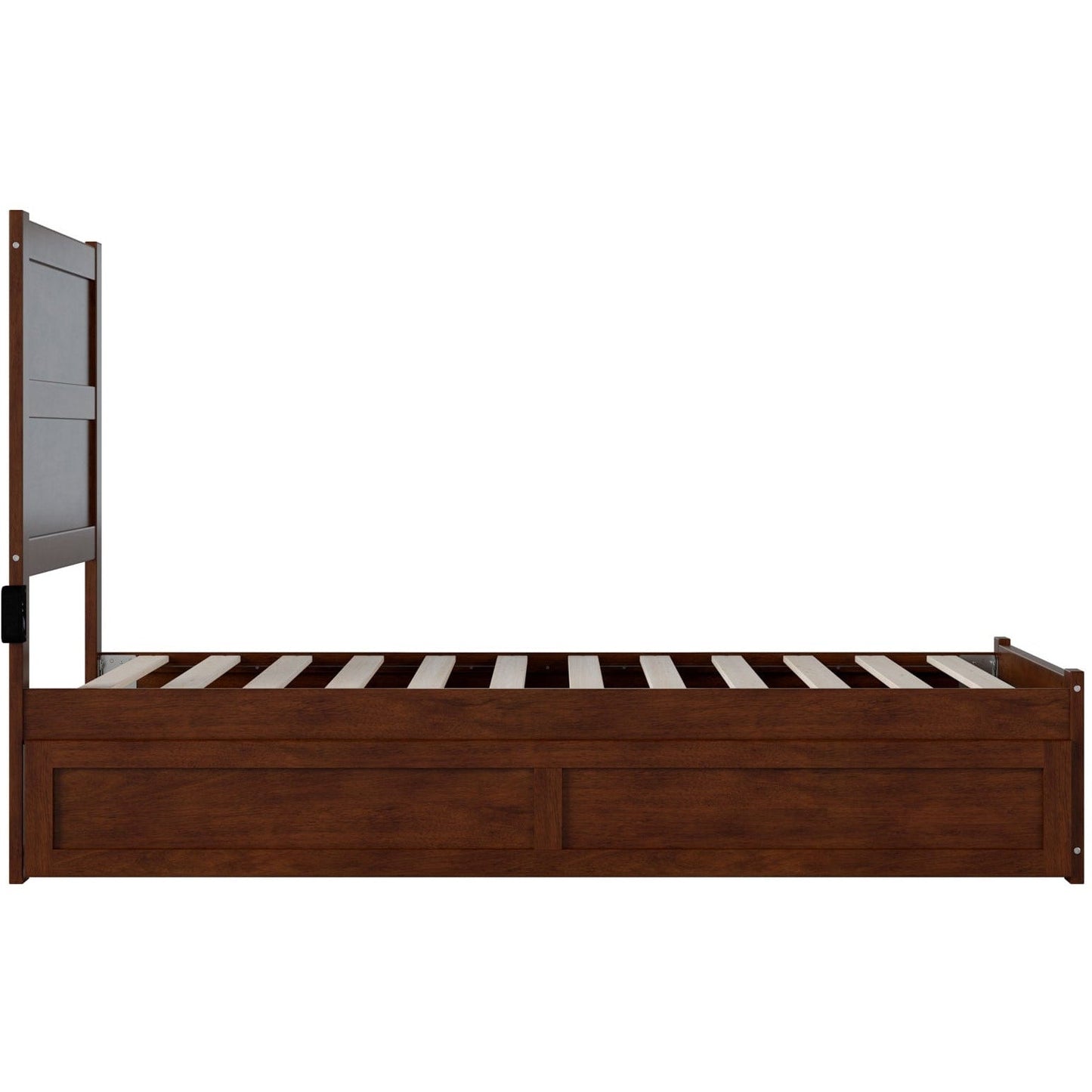 AFI Furnishings NoHo Twin Bed with Footboard and Twin Trundle in Walnut AG9161224