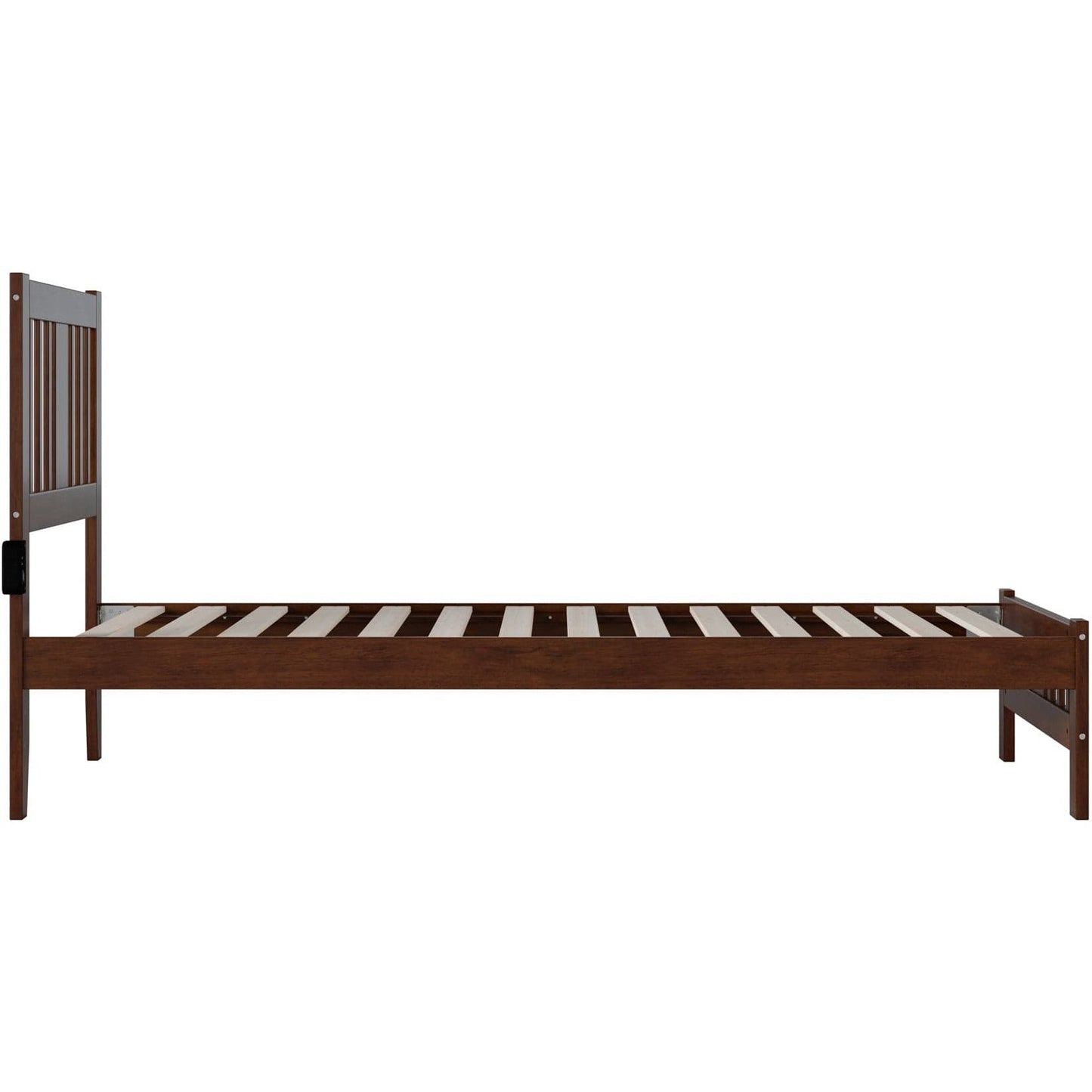 AFI Furnishings Tahoe Twin Extra Long Bed with Footboard in Walnut AG8960014