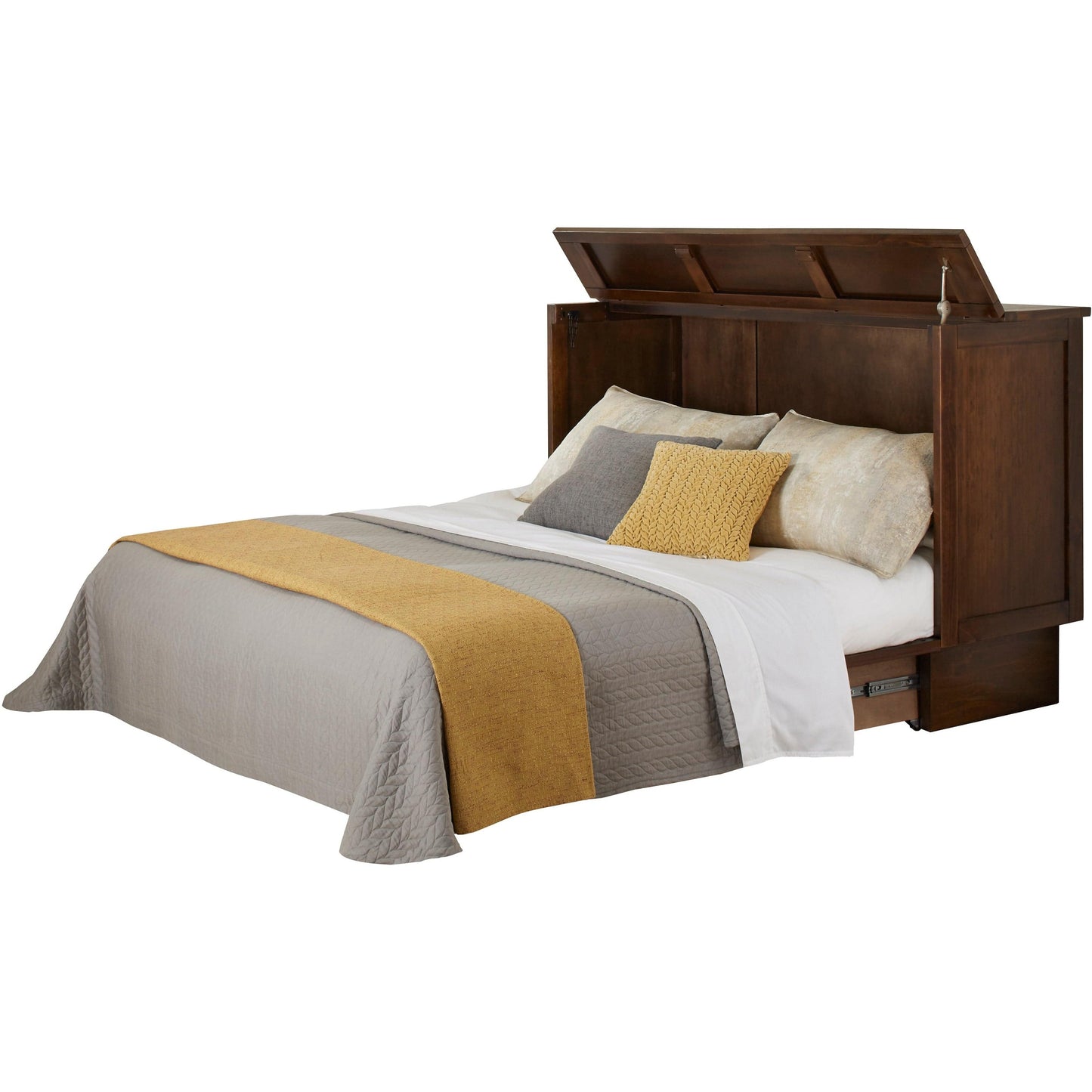 Arason Bridgeport Creden-ZzZ Queen Cabinet Bed 563-15