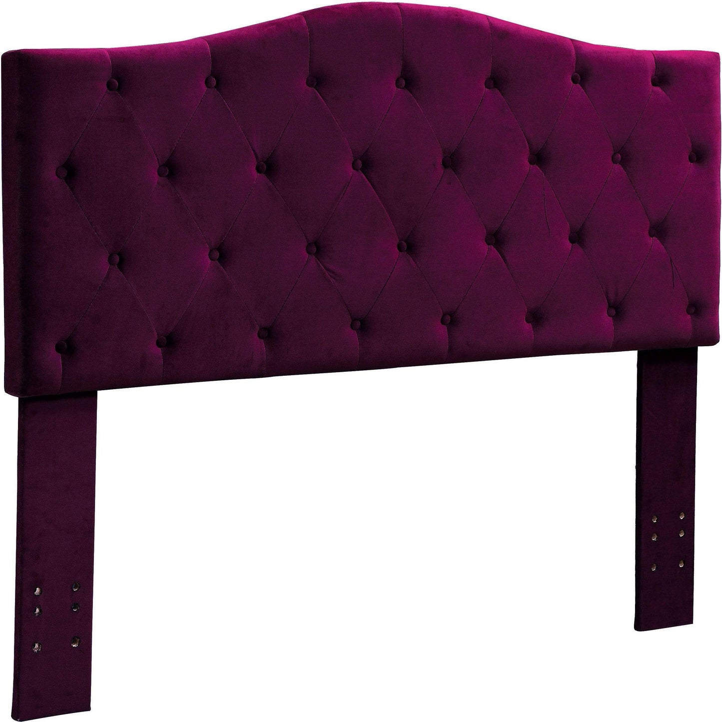 Furniture of America headboard full/queen- purple Almerria Contemporary Style Tufted Headboard