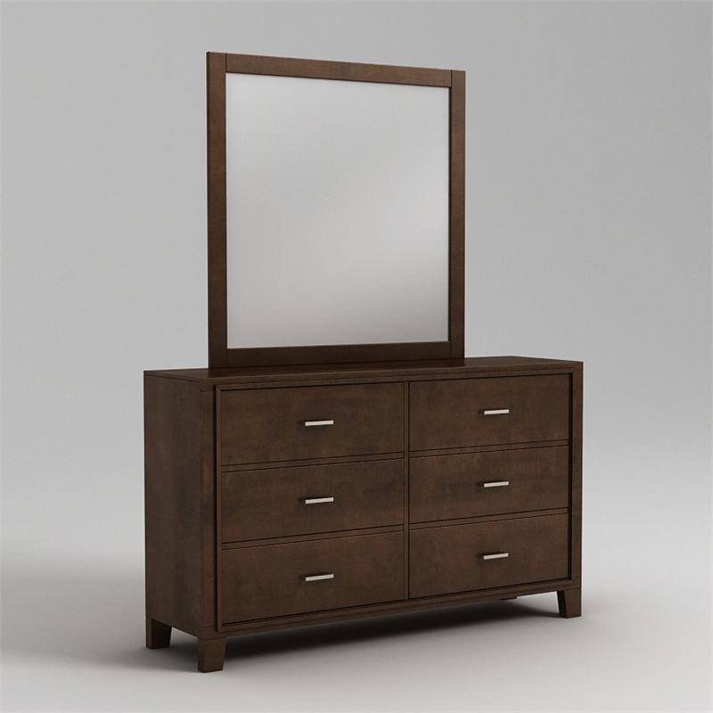 Furniture of America Dresser Farlin Contemporary 6-Drawer Dresser