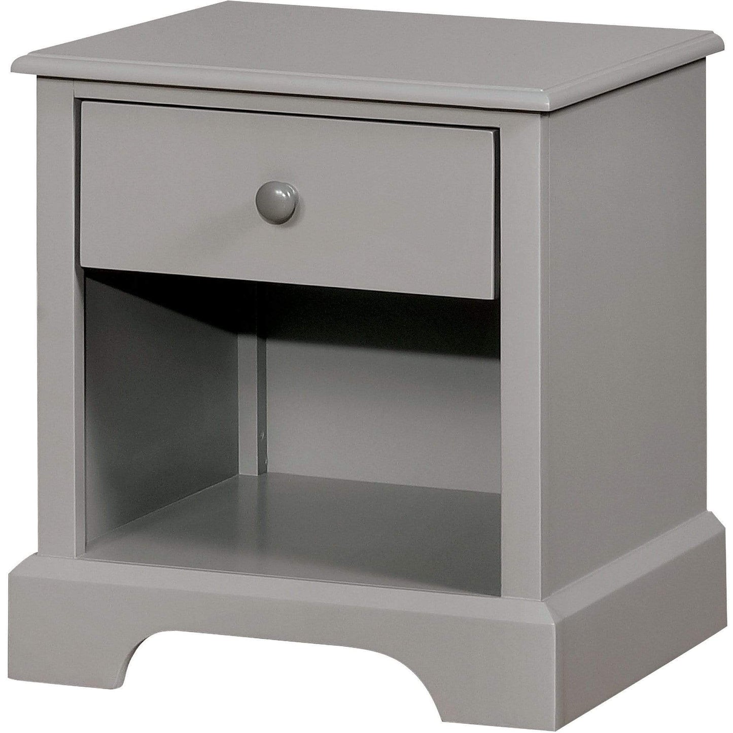 Furniture of America Nightstand Johallis Transitional Nightstand