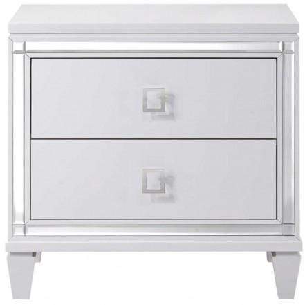 MYCO Nightstand Skylar White Nightstand