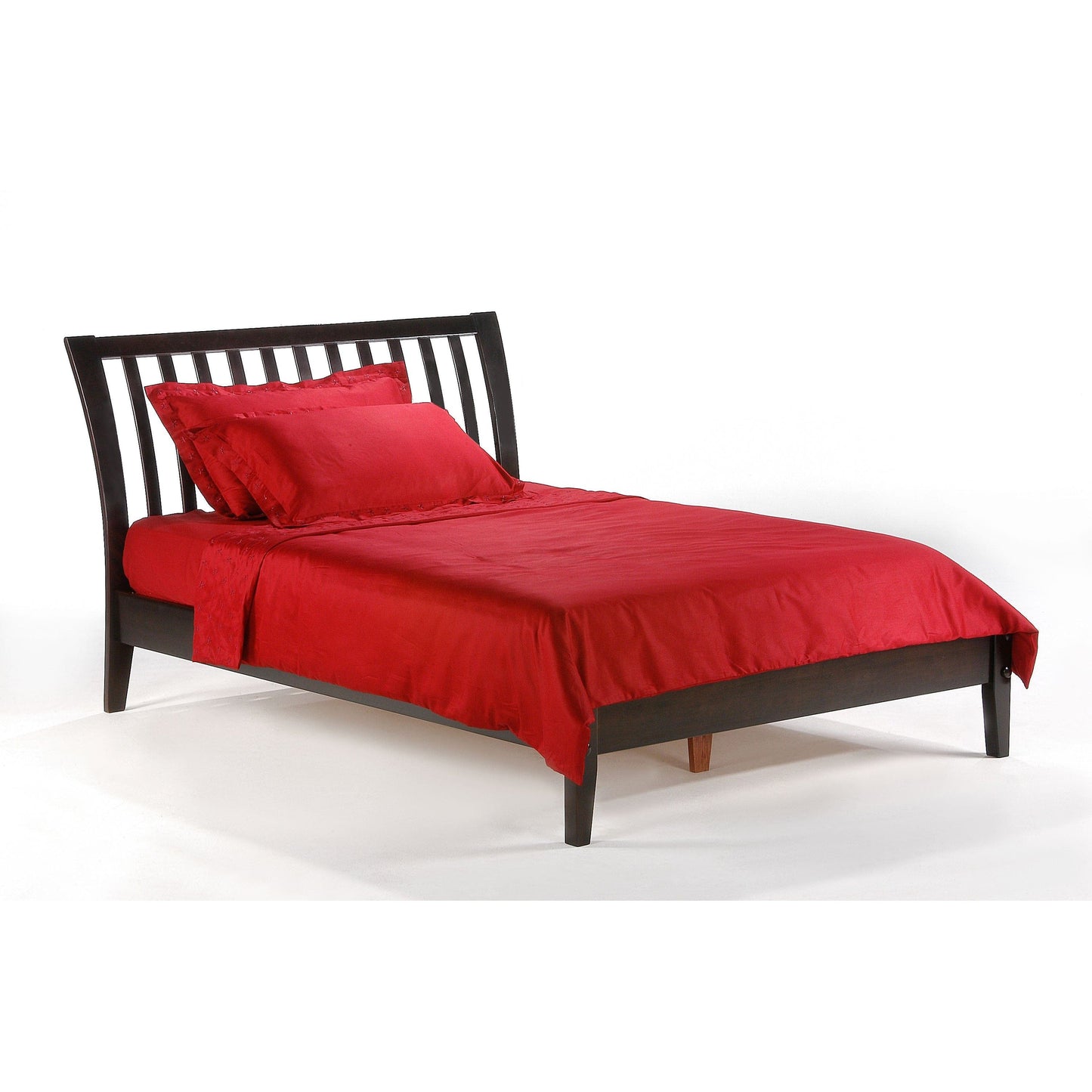 Night And Day Queen Nutmeg Bed in cherry finish (P Series)