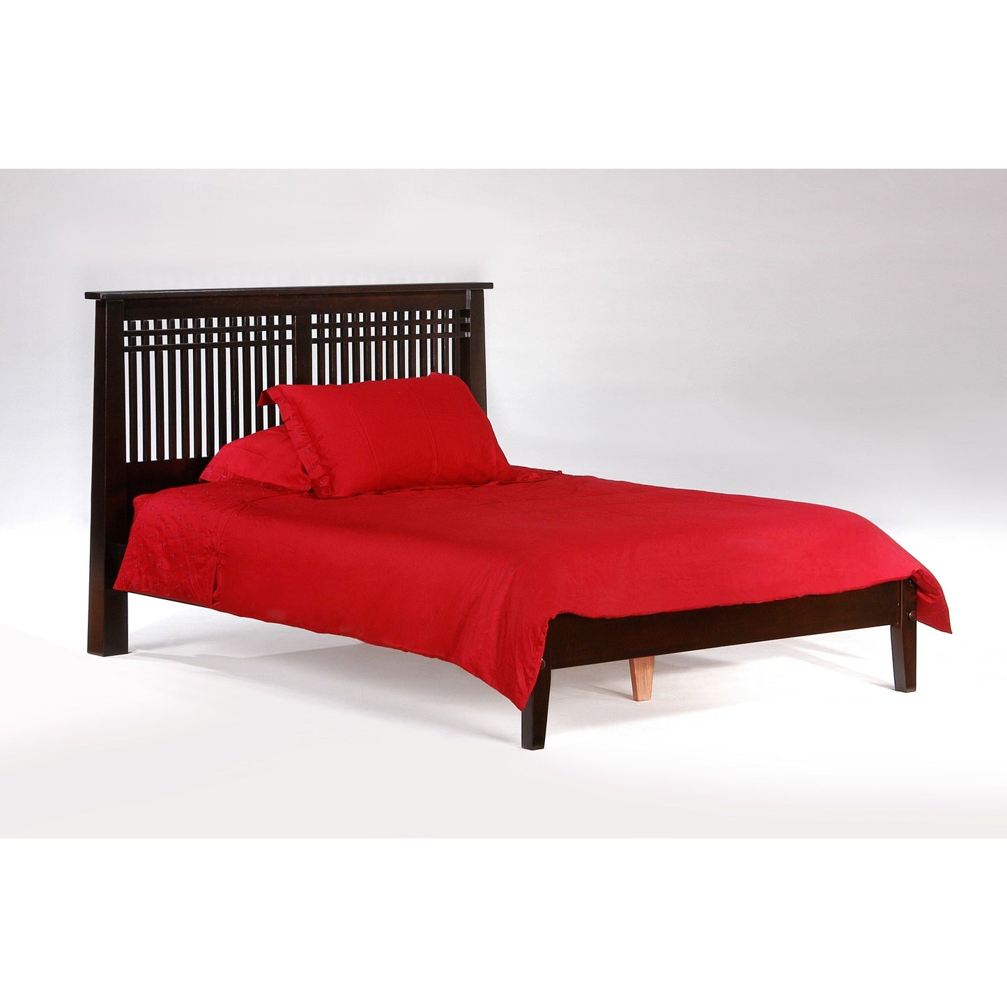 Night And Day Queen Solstice Bed in cherry finish (P Series)